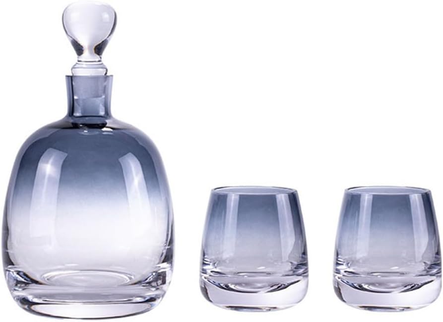 Living Room Home Art Wine Set Red Wine Refresher Water Glass Kettle Water Set (D As Shown)