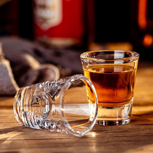 SUN GKOTTA 70 Pack Glass Shot Glasses Set,1.5OZ Shot Glasses Bulk With Heavy Base,Small mini Glass Cups for Vodka,Tequila,Espressos,Chocolate,Beer,whiskey by SUN GKOTTA - Image 5