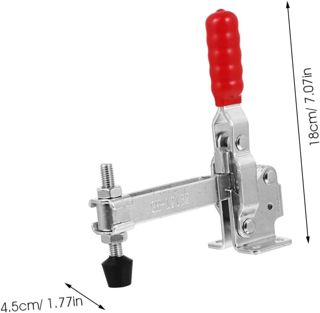 2pcs Welding Toggle Clamps Durable Hold down Clamps Locking Mechanism for Woodworking and Jig Integration