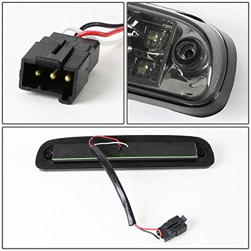 Dna Motoring 3Bl-Fspran99-Led-Sm Smoked Lens Led Third Tail Brake Light [Compatible With 93-11 Ranger / 99-16 F250-550 Sd / 95-03 B2300 B2500 B3000 B400] #TOP3