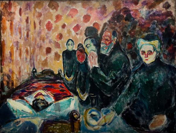 Cuadro en lienzo de Edvard Munch (60x90cm), una famosa impresión para decorar tu oficina