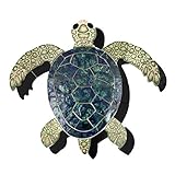 Aquatic Custom Tile Large 24' Green Sea Turtle Porcelain Swimming Pool Mosaic