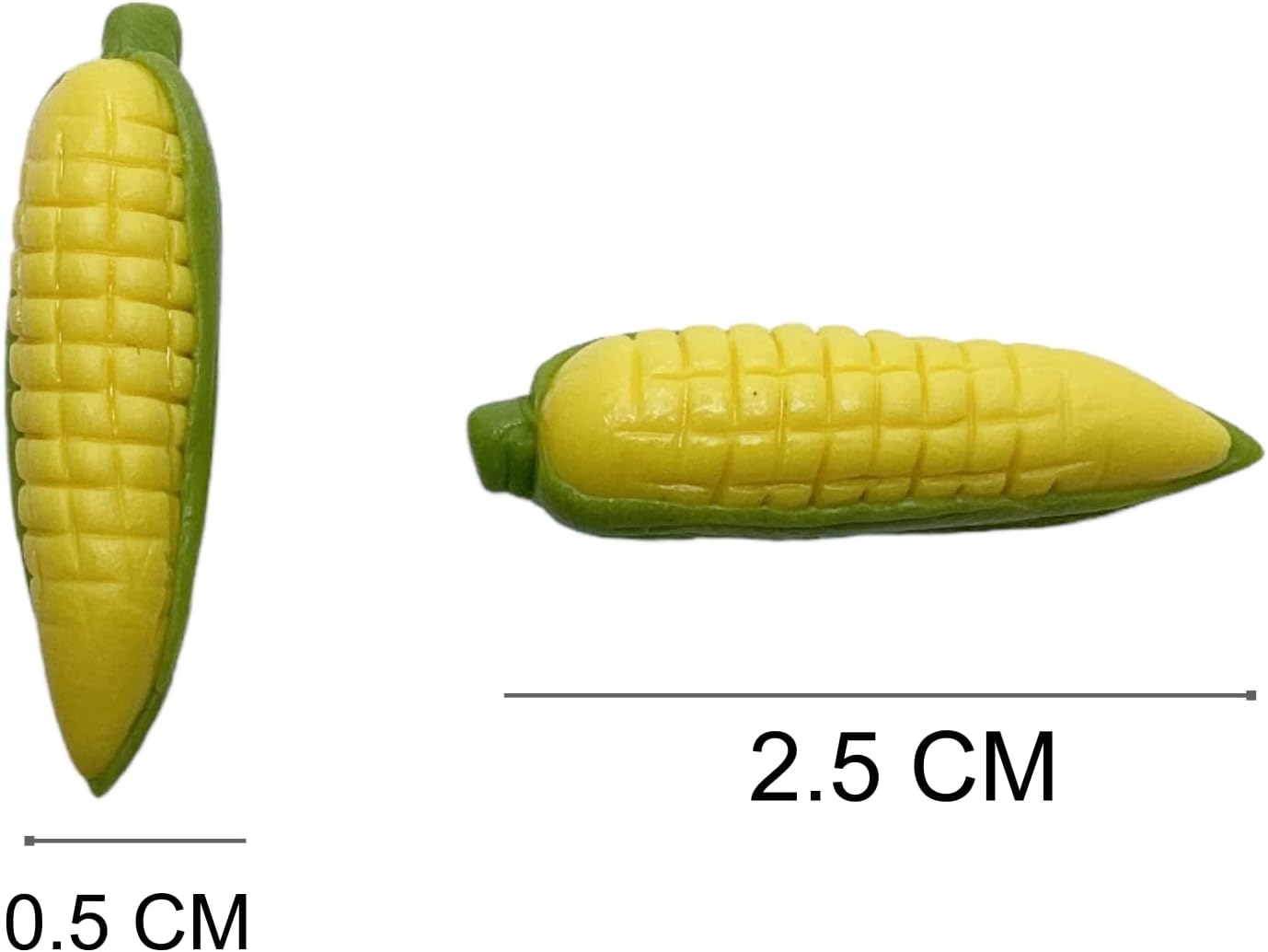 Mini Corn Decoration 20 Sweet Vegetable Corn Fruit Garden Display Minimal Decoration 2.5 CM