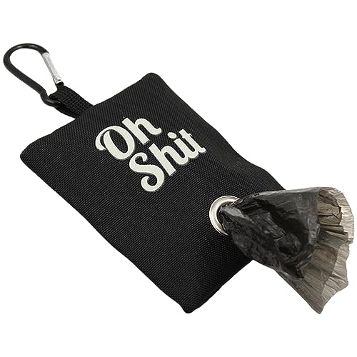 Canvas Dog Poop Bag Dispenser Holder Dog Poop Pickup Bags Container Pet Trash Bag Holder Pet Waste Disposal Bags Dog Waste Bag Dispenser Doggy Poop Bags Holder