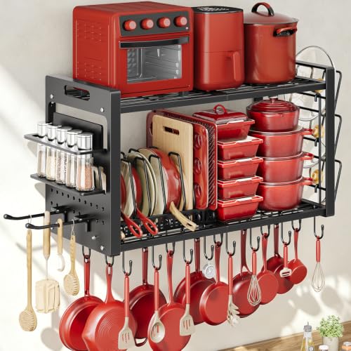 100lb 2-Tier Pot Rack