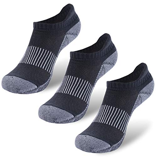 Copper Low Cut Socks Women, Three street Super Comfortable Moisture Wicking Ankle Copper