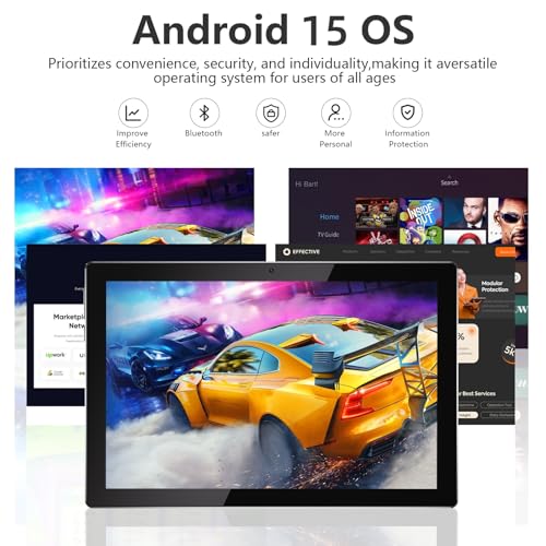 Image of ZZB ZBCP20T 10 Inch Android Tablet with Keyboard, Mouse Case, Stylus 4GB RAM, 64GB ROM, 6000mAh Battery, IPS Display, WiFi, Google Play