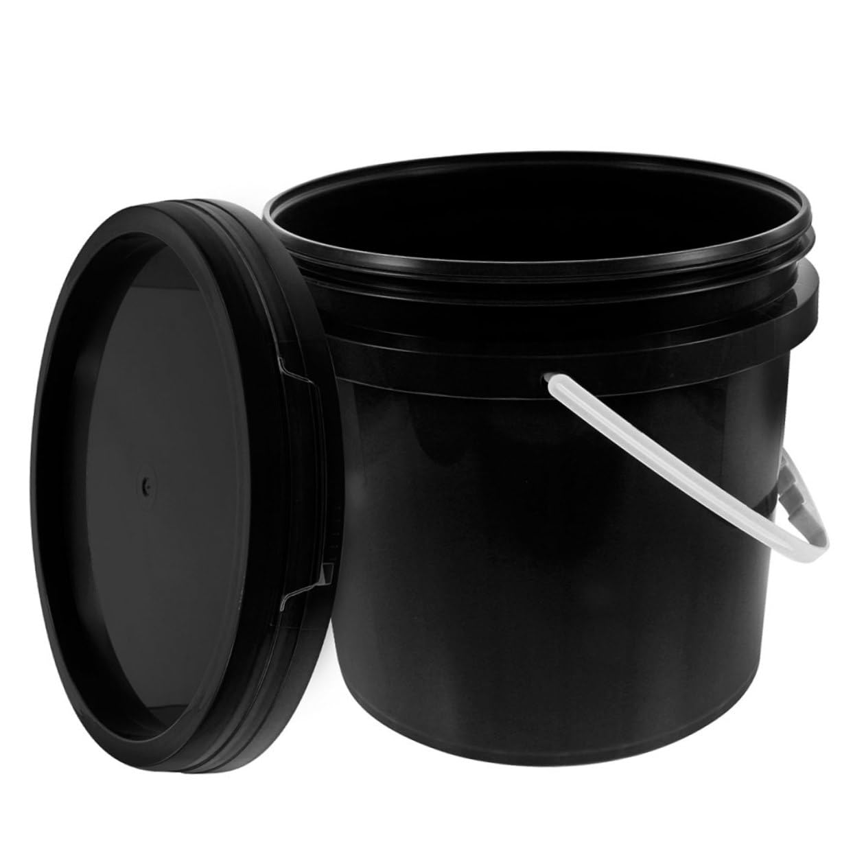 Hemobllo Cubeta de Plástico Reusable Asa Pintura y Almacenamiento Práctico Uso Profesional y DIY