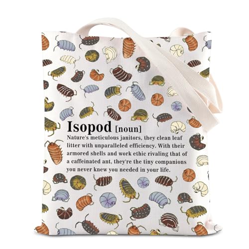 Bolsa tote con diseño de bicho bola para amantes de insectos miniatura 1
