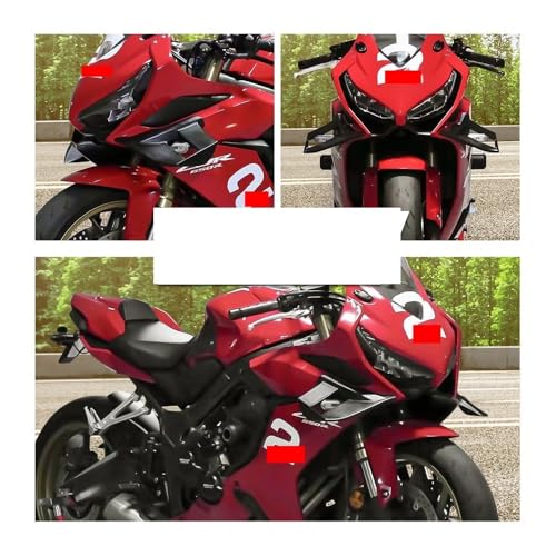Winglet moto pour CBR650RR 2019-2023 déflecteur carénage noir - 5