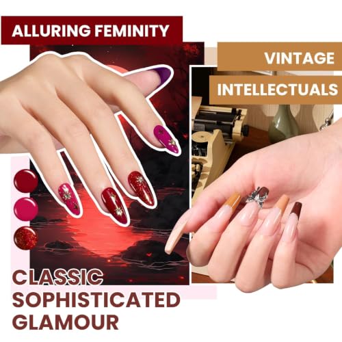 Image of Beetles 110 PCS Gel Nail Polish Set, Fall Gel Polish Kit 100 Colors