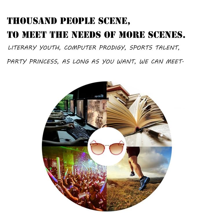 Rectangle Metal Frame Sun Glasses Trendy Sunglasses 100% UV Sun glasses UV Blocking Cycling Driving4