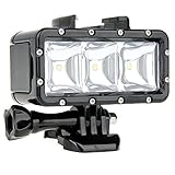YOEMELY Shoot Waterproof LED Diving Fill Light, High Power Dimmable 98ft Underwater for GoPro Hero 6 5 4 3+ 3 and SJCAM Xiaomi Yi Action Cameras