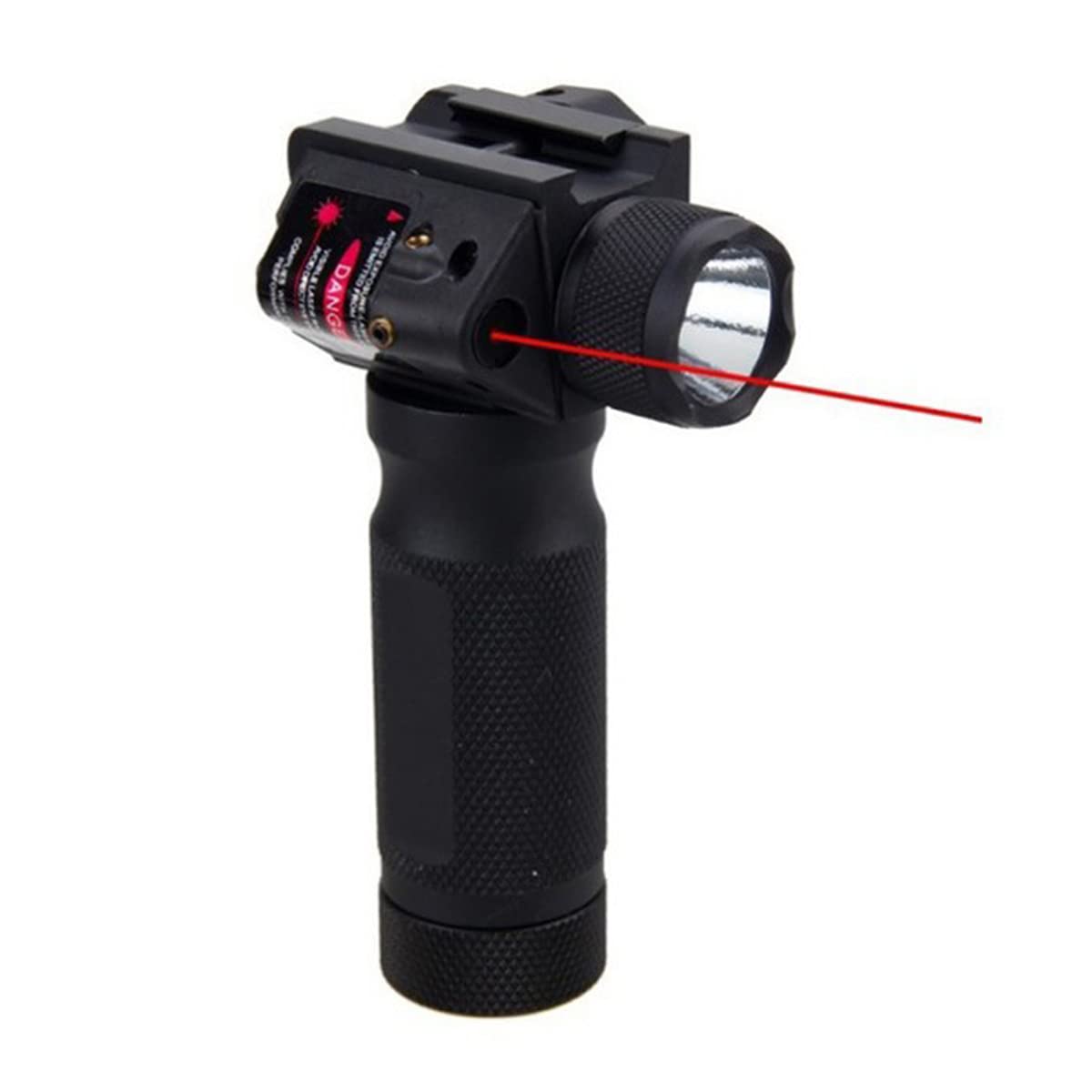 Latarka Taktyczna LED 600 Lumen z Celownikiem Zielony/Czerwony Punkt do Szyny Picatinny 20mm