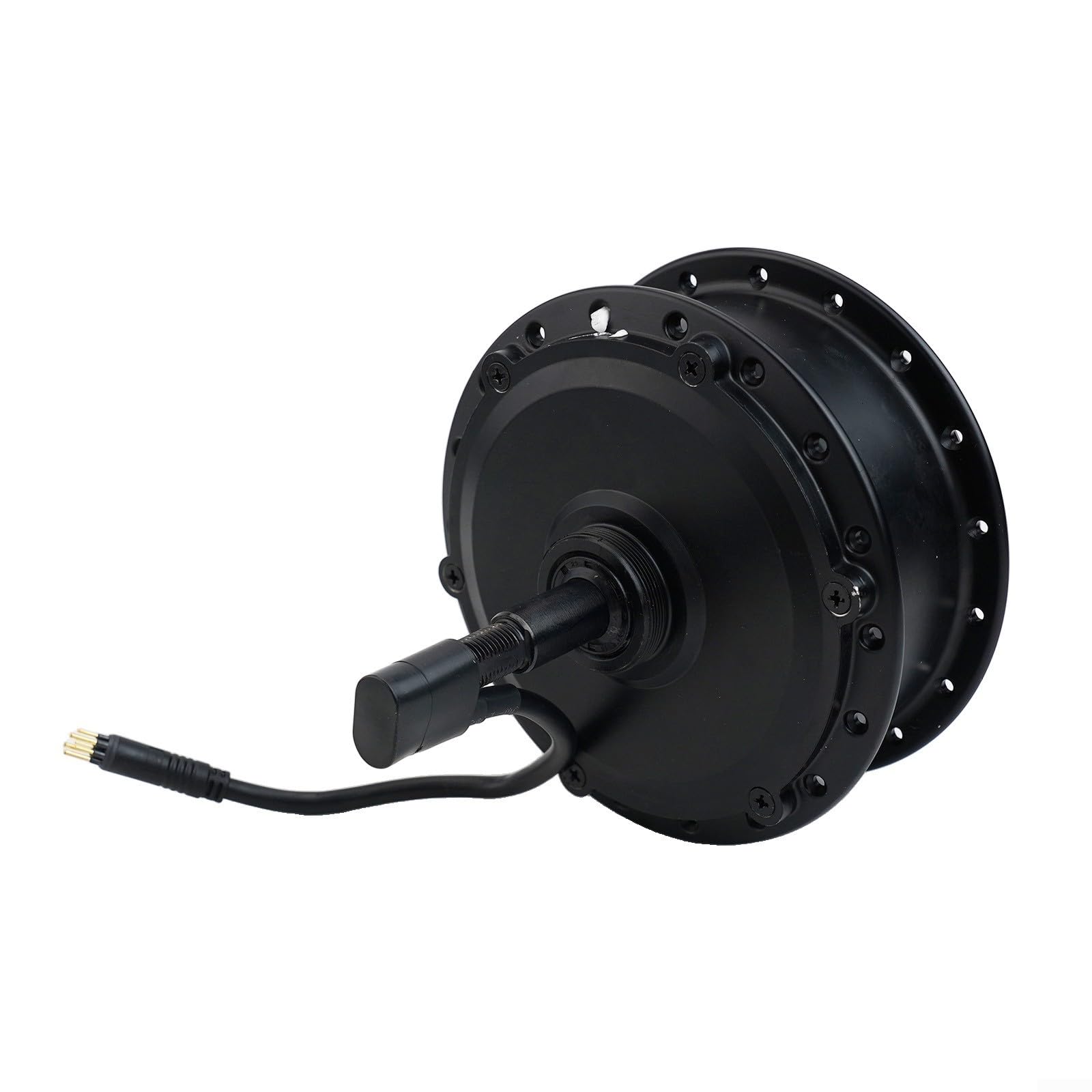 Motor de bicicleta eléctrica de 9 pines, 36 V 350 W, sin escobillas, kit de motor de tracción trasera con cable de motores de 9 pines para reemplazar el cubo de bicicleta eléctrica (36 V)