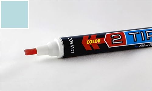 Vista 100 de ColorRite 2Tip para Buick Enclave - Pintura de retoque automotriz, gris metálico (parachoques) WA8945, paquete de color y capa transparente WA8945