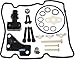 APDTY 143137 Diesel High Pressure Oil Pump HPOP & STC Seal & Fiting Upgrade Kit