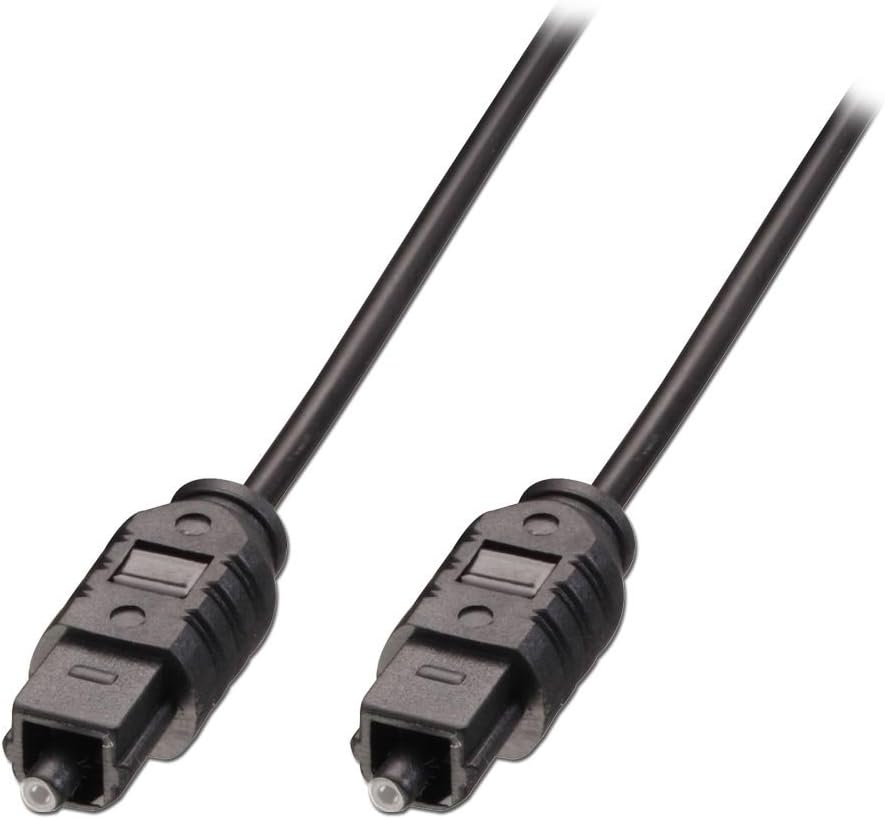 LINDY TosLink SPDIF Digital Optical Cable, 0.5m