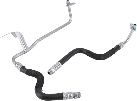 Transmission Oil Cooler Line Hose Assembly Fit for Audi A4 B8 A5 1.8 2.0T Aluminum Automatic Transmission Oil Cooler Hose Pipe 8K0317825R 8K0317826AJ