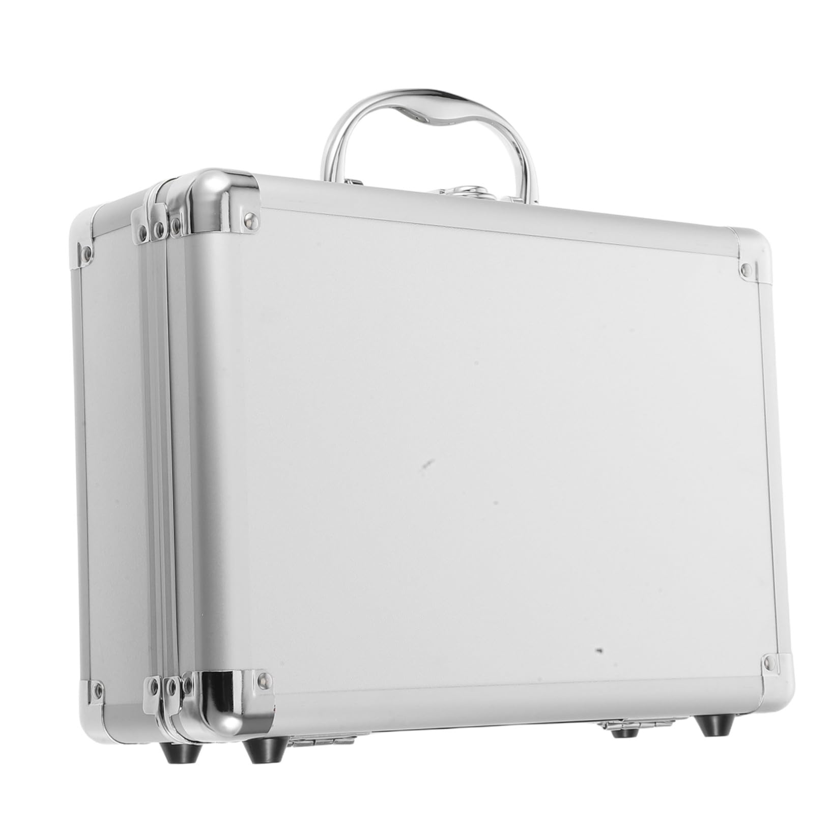 Valigetta in Lega di Alluminio Maniglia Comoda, Custodia Rigida Versatile per Accessori e Strumenti, per Uso Professionale e Trasporto Sicuro