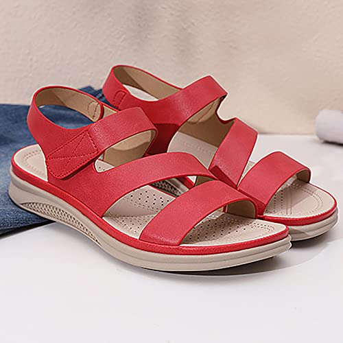 Sandales de marche confortables pour femmes : chaussures d'été légères de plage - 5