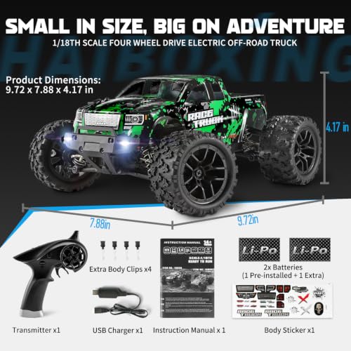 HAIBOXING 1:18 Hobby RC Car