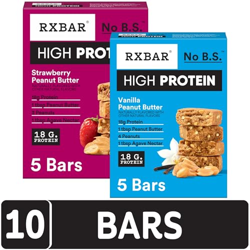 Image of RXBAR High Protein Bars, Gluten Free, Protein Snacks, Variety Pack (10 Bars)