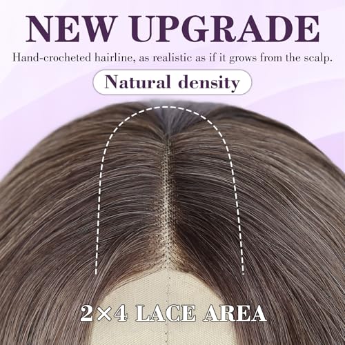 Image of NAYOO Blonde Wig for Women,26 Inch Lace Hairline Middle Part Synthetic Wig