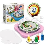 Arts and Crafts for Kids Ages 4-8,Paint Spin Art Machine for Kids,Art Craft Set for 6-9 Year Old,Painting Spinner Toys Kits Set,Art Supplies Birthday Gifts for Boy Girl Ages 6 7 8 9 10 11 12 13