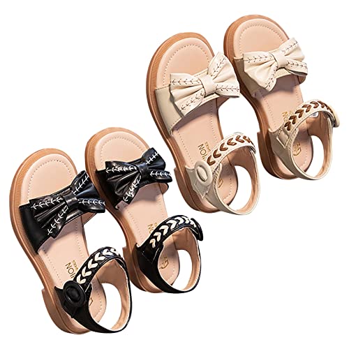 sfdgfhyf Boys Girls Cartoon Foot Warmer Children's Girls Sandals Summer Bow Baseball Shoes Sport Sweetness Sticky Shoes2