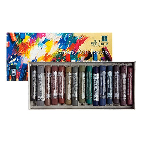 Art Spectrum Soft Pastels- Set of 15 Dark Colors