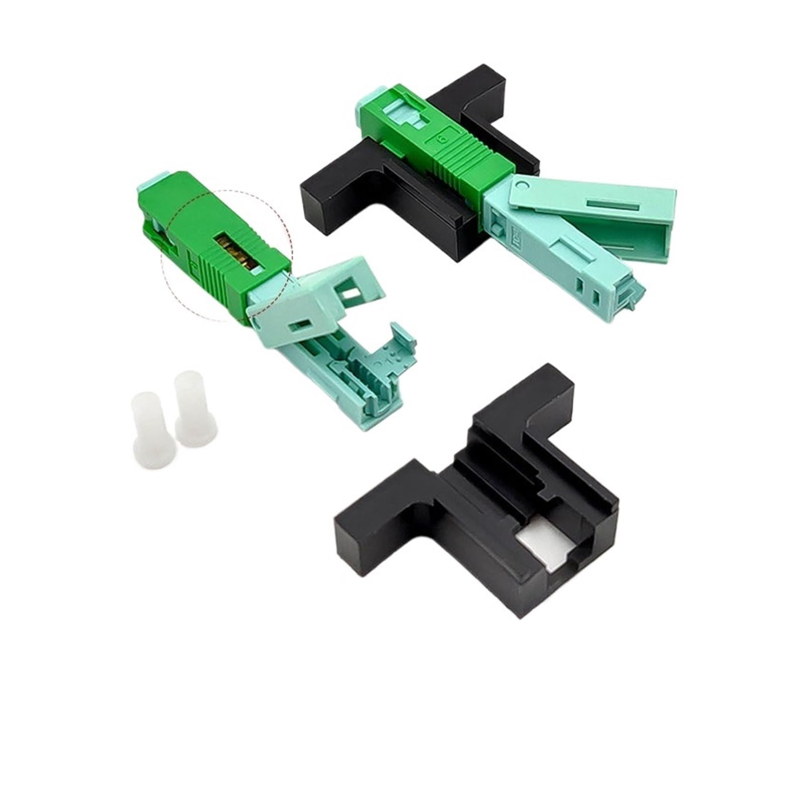 Épisseur de Fibre Optique Outil d'assemblage à Froid for Fibre Optique monomode SC 53 mm APC FTTH Rapide(50pcs)