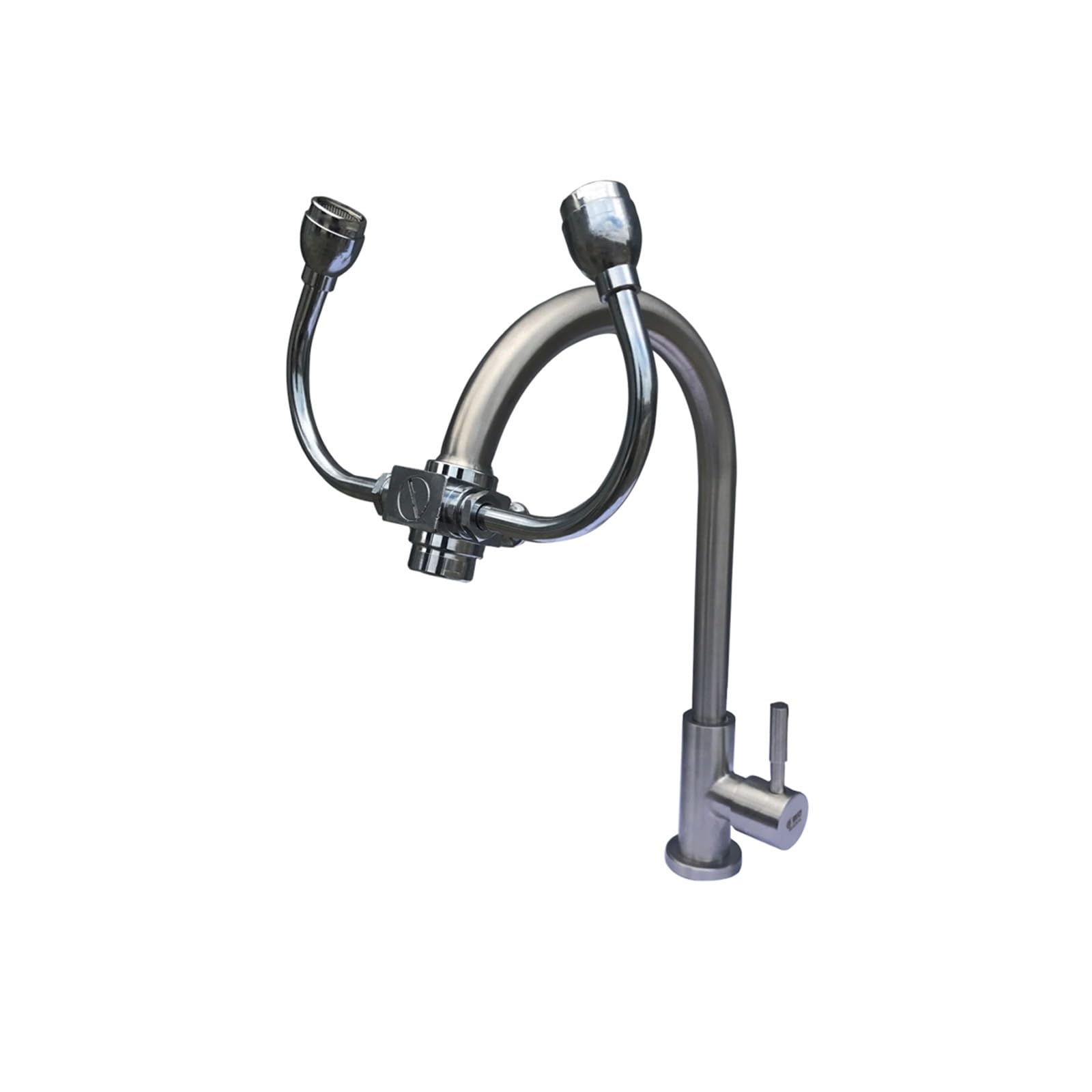 Lavaojos de Empuje y tracción de Doble propósito con Grifo de Acero Inoxidable 304, Ducha de Seguridad fácil de Instalar, lavaojos para Plantas químicas, Laboratorios, Lugares de,