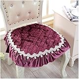 [3 Types De Dentelle]: le coussin d'assise est disponible en 3 longueurs de dentelle différentes, à savoir dentelle courte 5cm, dentelle longue 10cm et style de dentelle 20cm. Des couleurs Unies avec un design plissé soulignent l'élégance et le luxe de la maison. Il va certainement expliquer en détail que votre restaurant est plein d'ambiance fraîche.