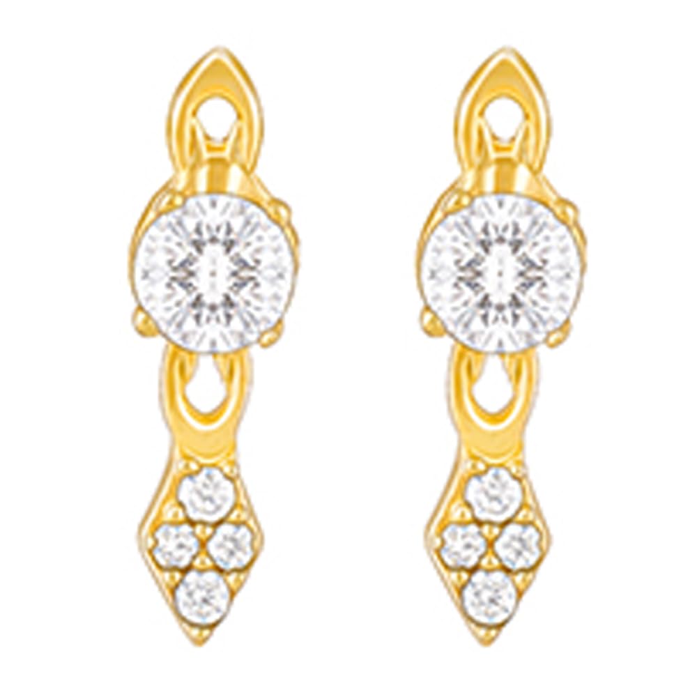 GIVA 925 Silver Golden Sparkling Arrowhead Earrings| Studs to Gift Women & Girls | With Certificate of Authenticity and 925 Stamp | 6 Months Warranty* (B0CC6774R1) Amazon Price History, Amazon Price Tracker