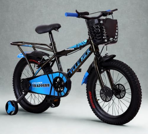 Image of 20T 20 inch Kids Cycle with Side Wheels | Ideal for 6 to 9 Years Boys & Girls Kids Bike | 12.5 Inches Frame