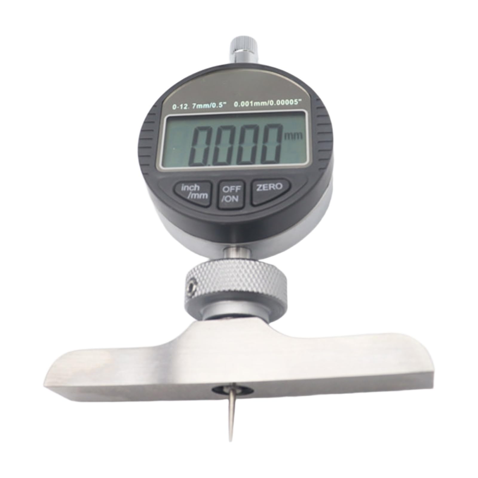 Profondimetro digitale(0.001mm 0-12.7mm+Large Base 2 Probes)