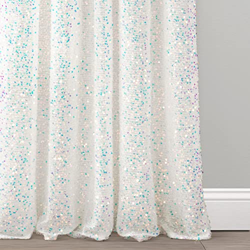 Lush Decor 21T012747 Ballgown Glam Sparkle Sequins Window Curtain Panel thumb #3