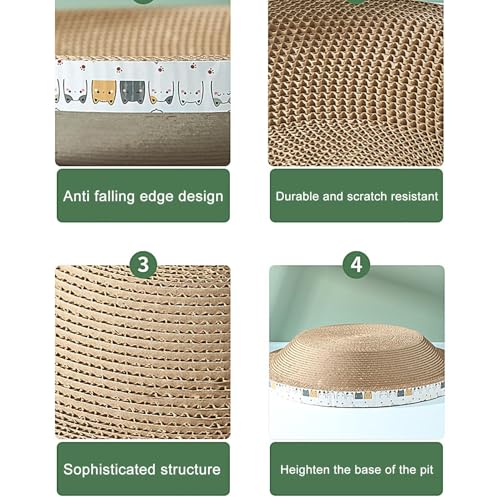 Tapis à gratter pour chats d'intérieur pour protéger les meubles - 6