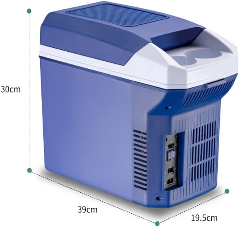 Portable Compact Silent/8L Car Freezer Car Home Dual-Purpose Small Fridge Great for Bedroom/Office/Car/Dorm Mini Fridge