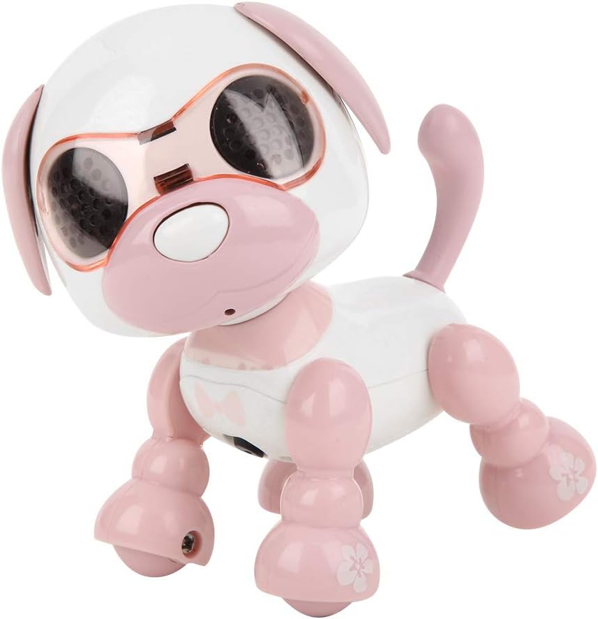 Sale 65 Off ロボット犬 プラスチック素材の電子犬のおもちゃ 赤ちゃん用 スマートパピーピンク 透明性 Correiodecarajas Com Br
