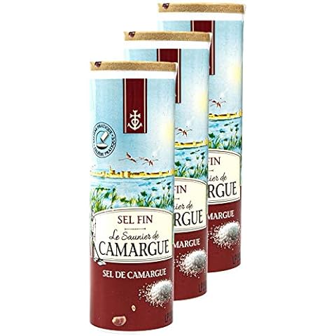 Le Saunier de Camargue - 3er Set Sel Fin Salz gemahlen in 250 g Dose Cover