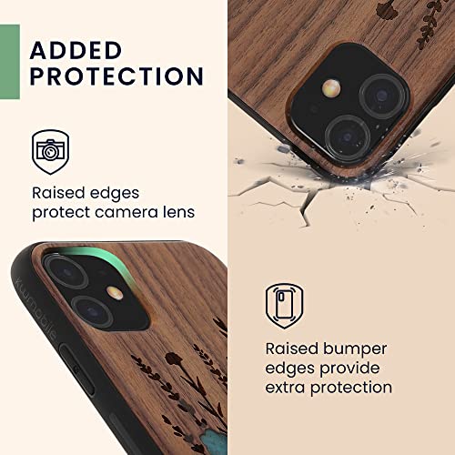 Kwmobile 49799.20 Wood Case Compatible thumb #2