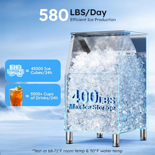 Commercial ice maker machine