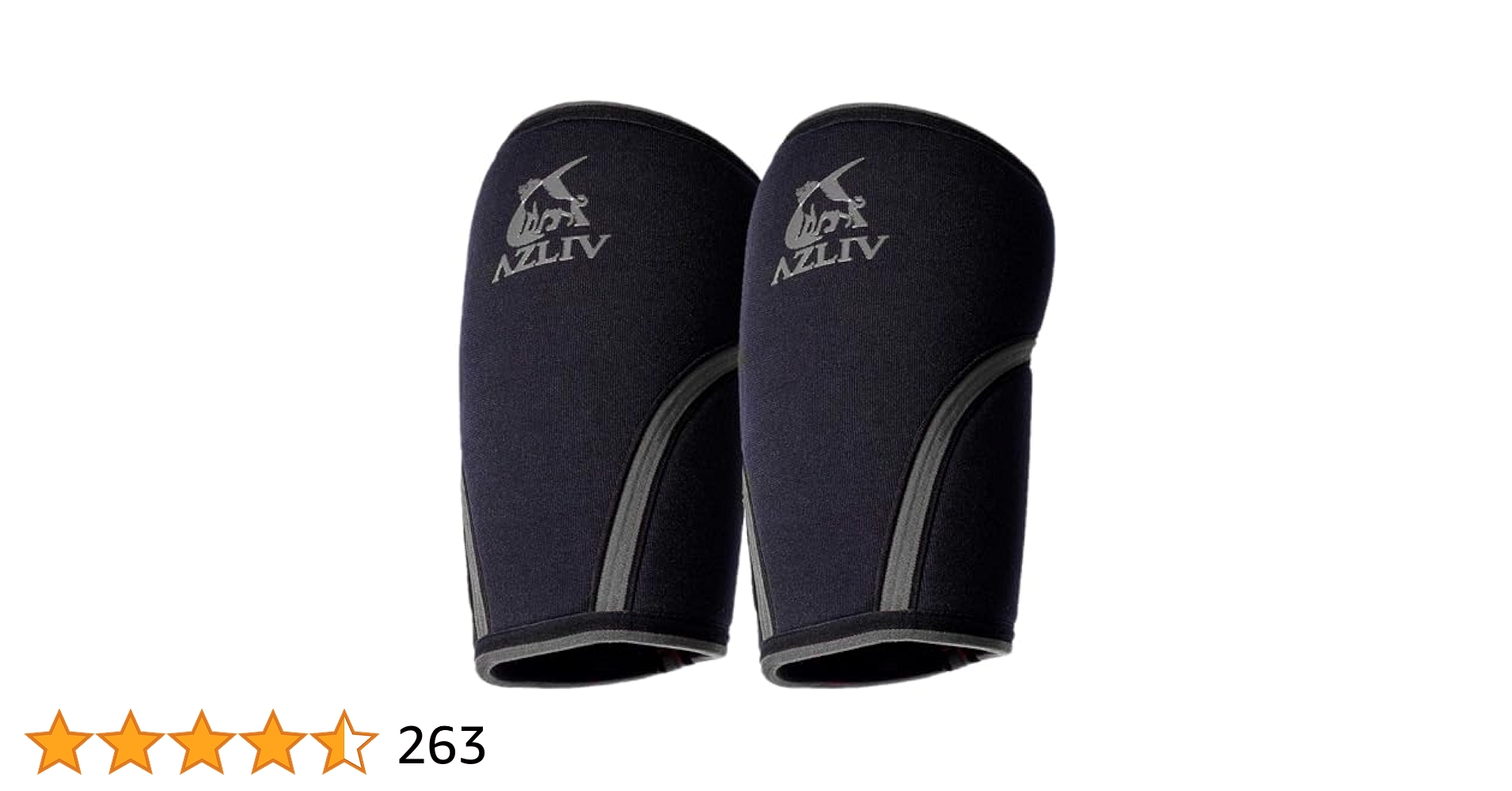 Amazon.co.jp: AZLIV (アズリブ) ニースリーブ ニーサポーター