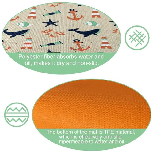 Tapis de cuisine lavable et antidérapant lot de 2 protection maximale sol