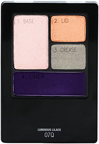 Maybelline New York Expert Wear Eyeshadow Quads, Luminous Lilacs, 0.17 oz.