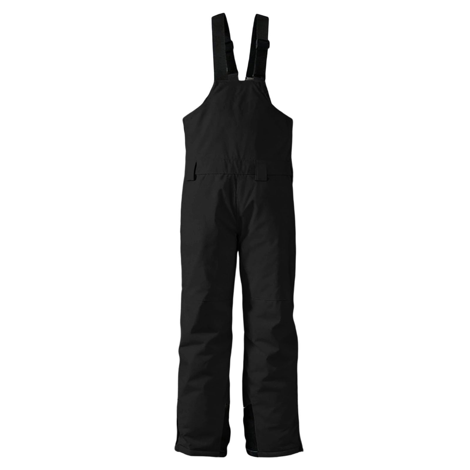 Generisch Skihose Damen Wasserdicht Winddichte Schneehose mit Hosenträgern Baggy Schneefang Snowboardhose Atmungsaktiv Warm Softshellhose Ski Hose Outdoorhose Funktionshose Große Größen