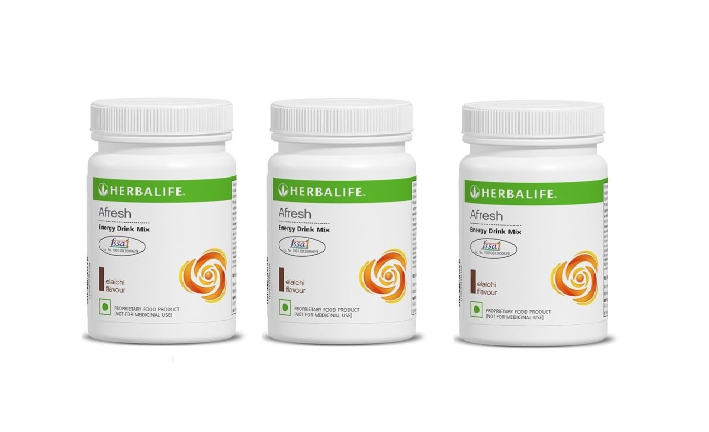HERBALIFE Afresh Energy Drink - Elaichi Flavor & Cinnamon Flavor For Weight Loss Energy Drink (50 g, Elaichi, Cinnamon Flavored) (B095XJ3T1K) Amazon Price History, Amazon Price Tracker