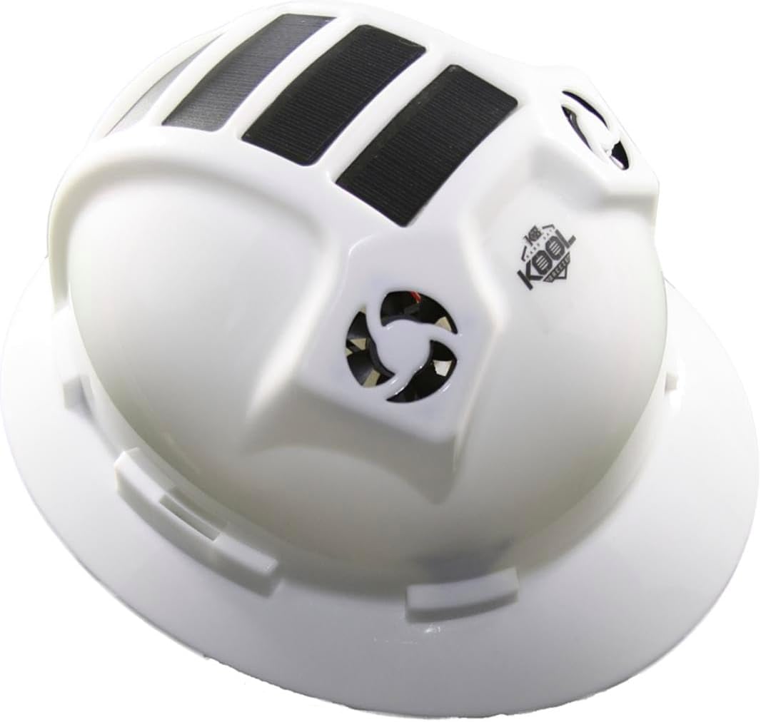 Kool Breeze Solar Cooling Fan Hard Hat